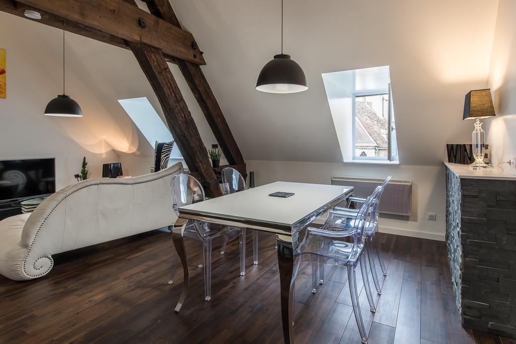 Le Loft De La Rochepot Apartment Бон Екстериор снимка